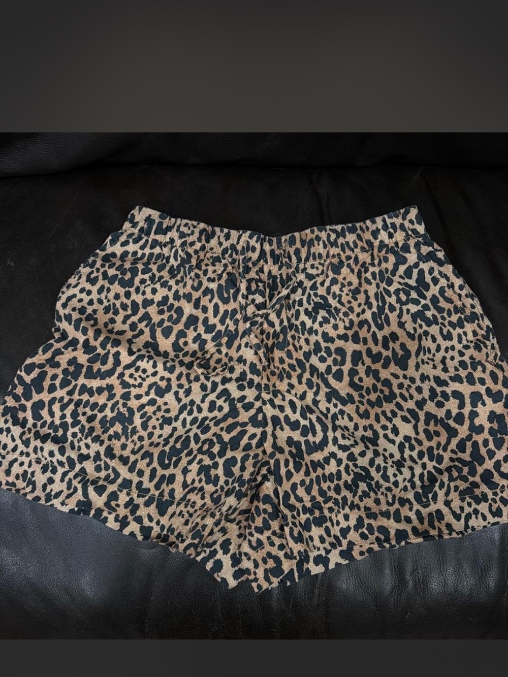 Gap Leopard Print Women’s Shorts - Tan/Black